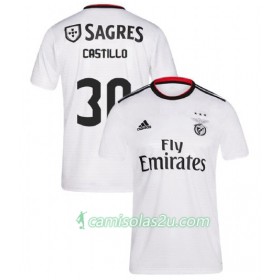 Camisolas de Futebol Benfica Nicolas Castillo 30 Equipamento Alternativa 2018/19 Manga Curta